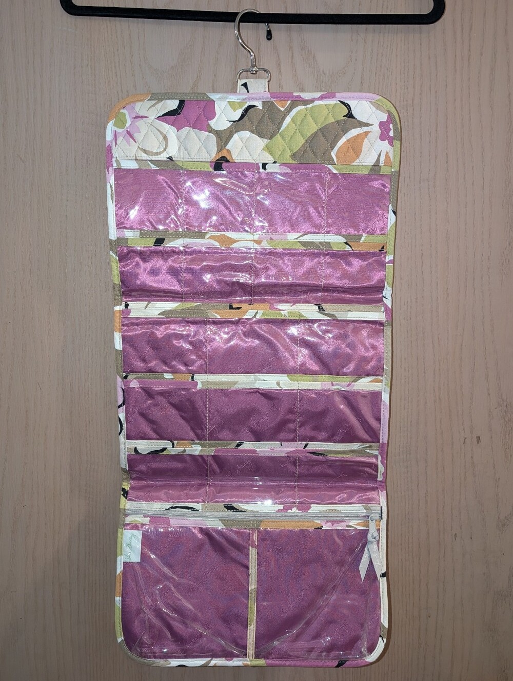 Vera Bradley Portobello Road Floral Hanging Jewelry Organizer (Retired Pattern) - Picture 2 of 4